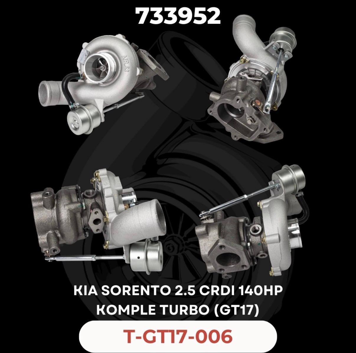 kia-sorento-25crdi-komple-turbo-gt17-733952
